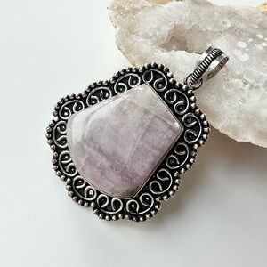 Pink Kunzite pendant